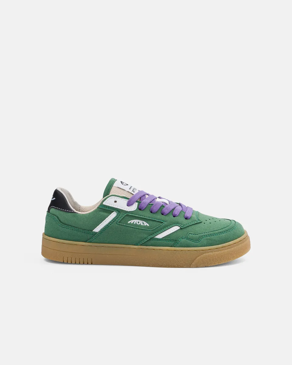 moea-origin-low-vegane-sneaker-forest-suede-white-corn image 1