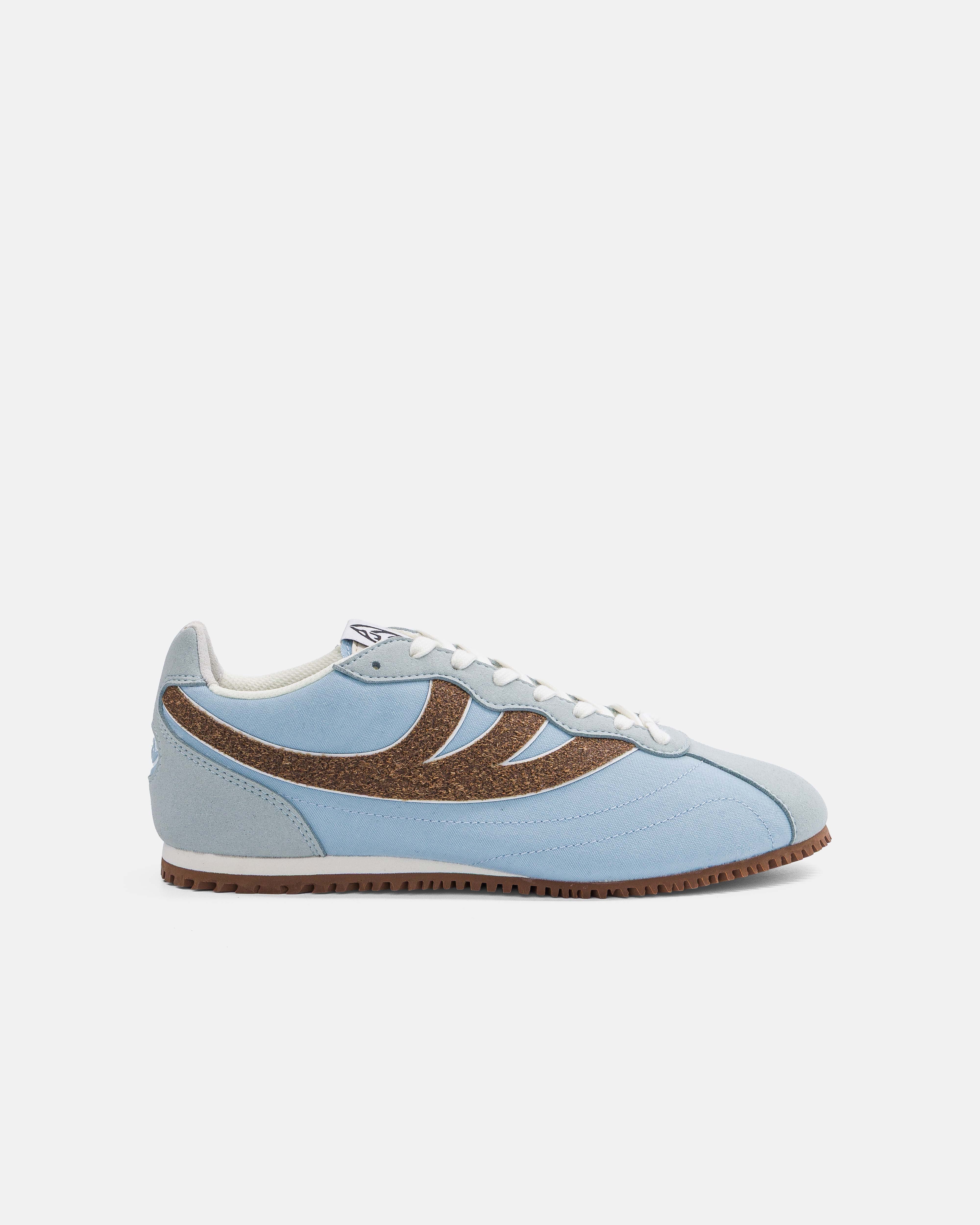 moea-rise-vegane-sneaker-blue-brown-palm image 1