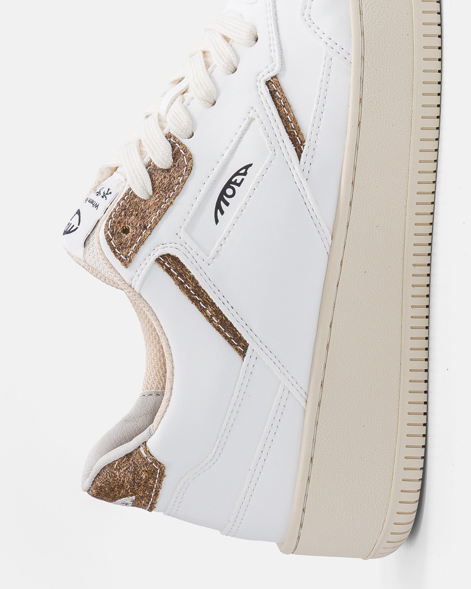 moea-origin-vegane-sneaker-white-brown-palm image 5