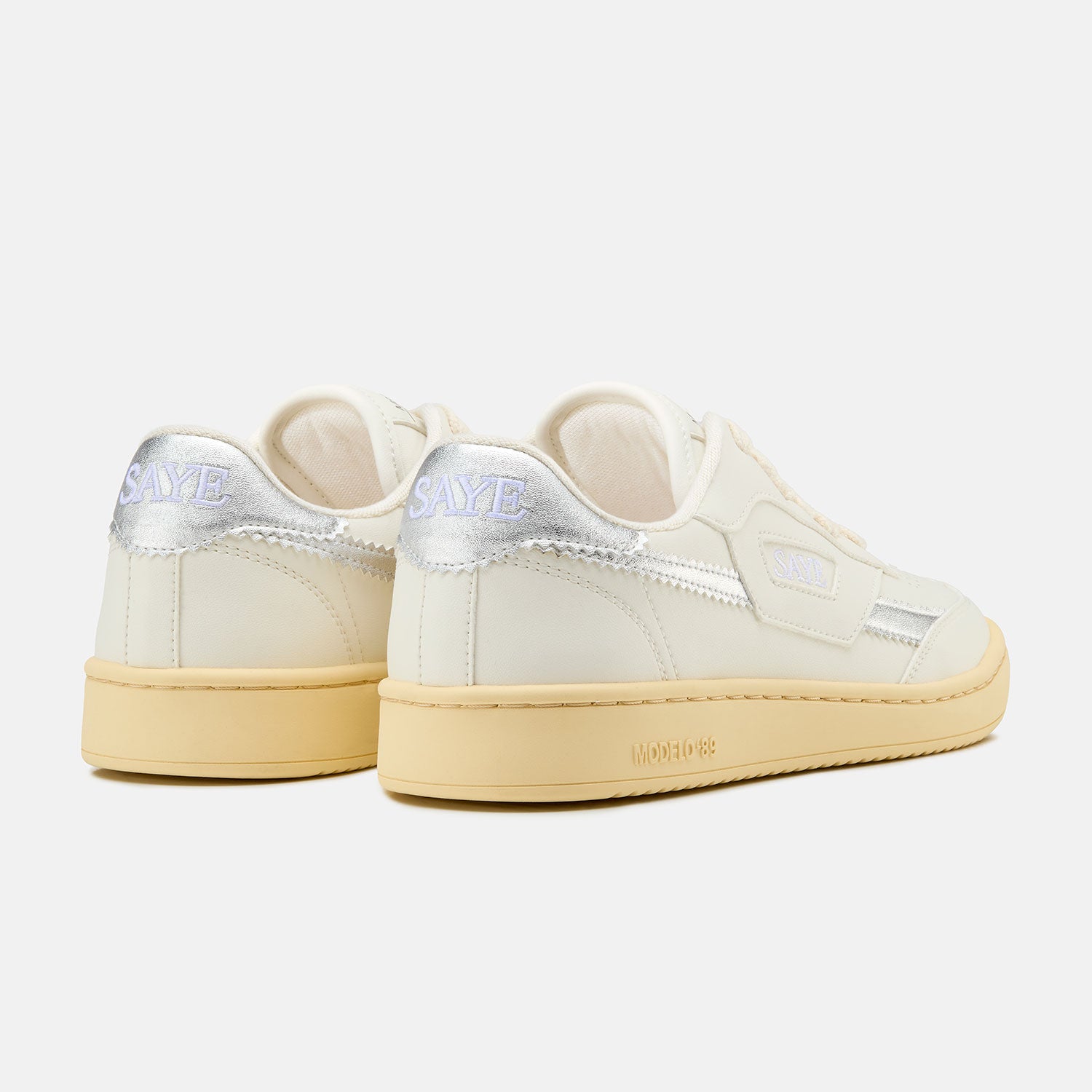 saye-m89-icon-retro-sneaker-metallic-gray image 4