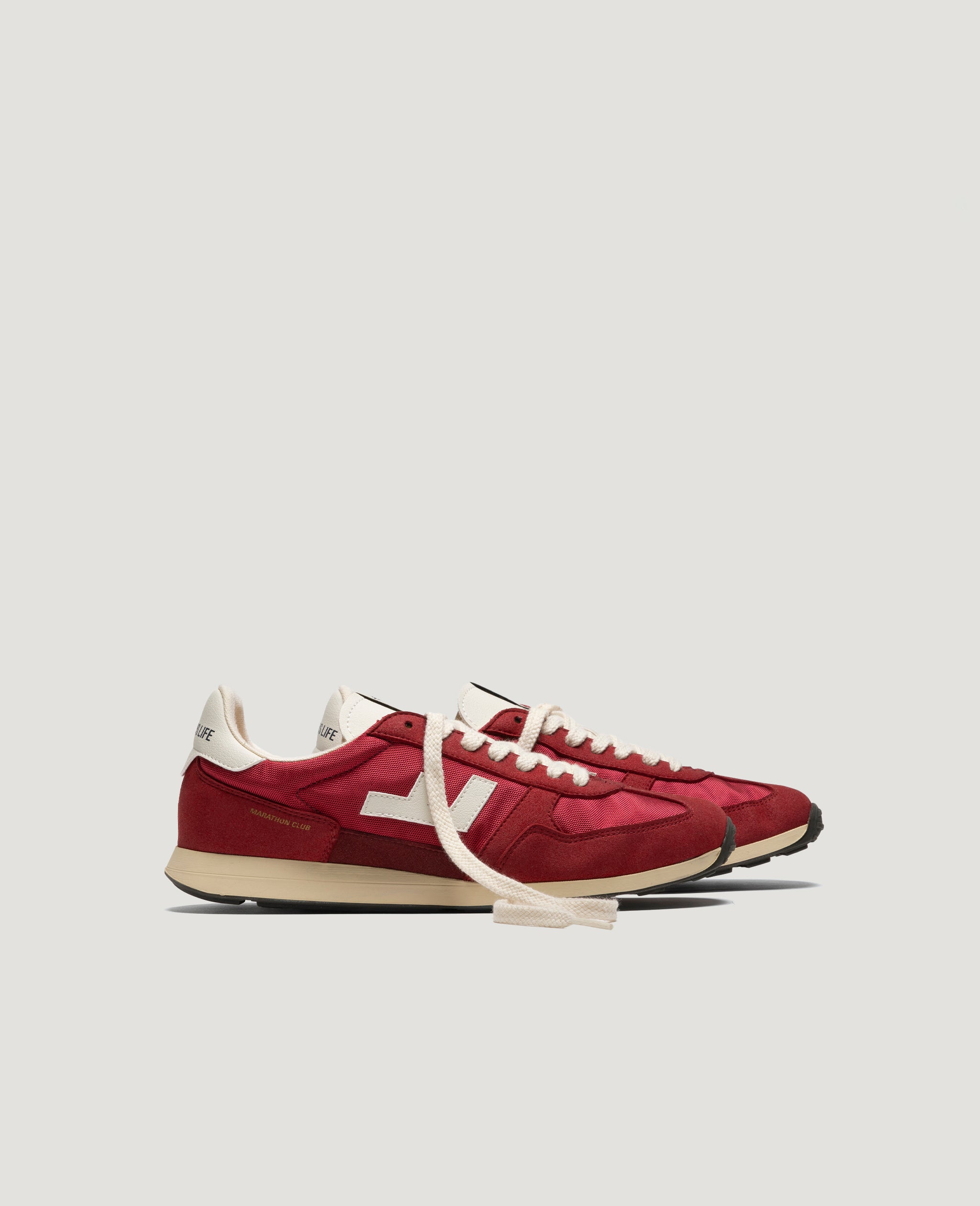 flamingos-life-marathon-club-vegane-sneaker-scarlet image 2