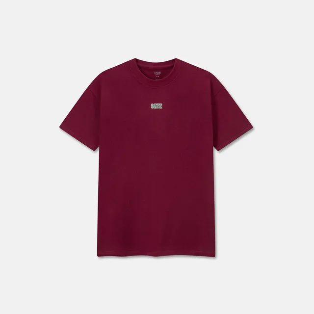 saye-born-in-poblenou-t-shirt-garnet-unisex image 1