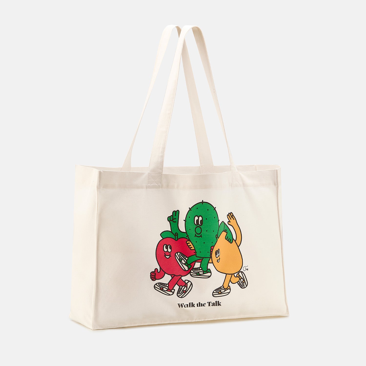 saye-x-tiago-walk-the-talk-tote-bag-bio-baumwolle image 2