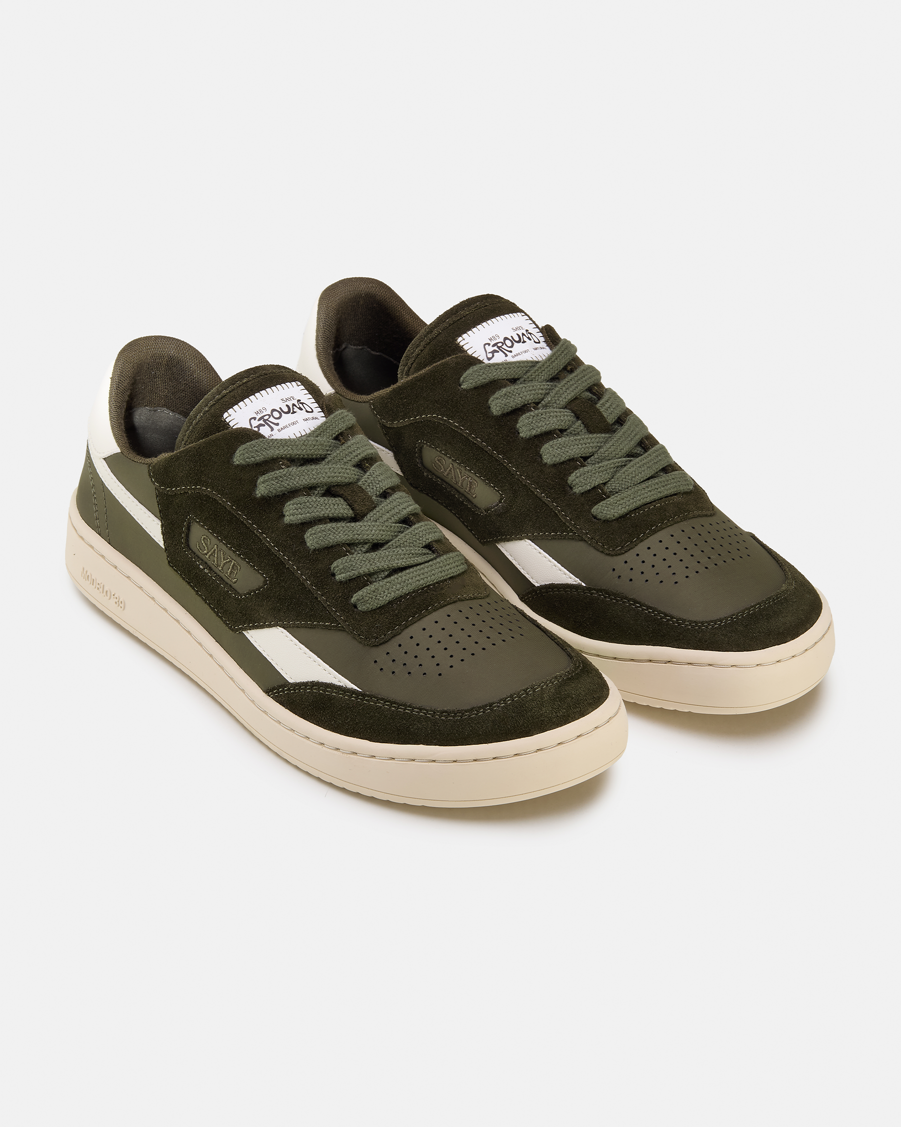 saye-m89-ground-off-track-barfuss-sneaker-forest image 2