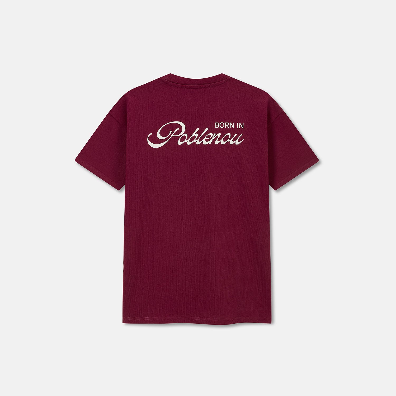 saye-born-in-poblenou-t-shirt-garnet-unisex image 3