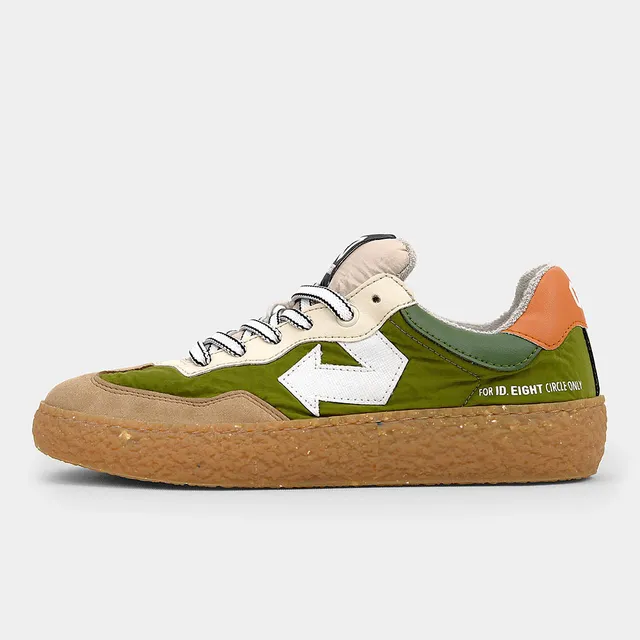 id-eight-uriduri-olive-green-vegane-sneaker image 1