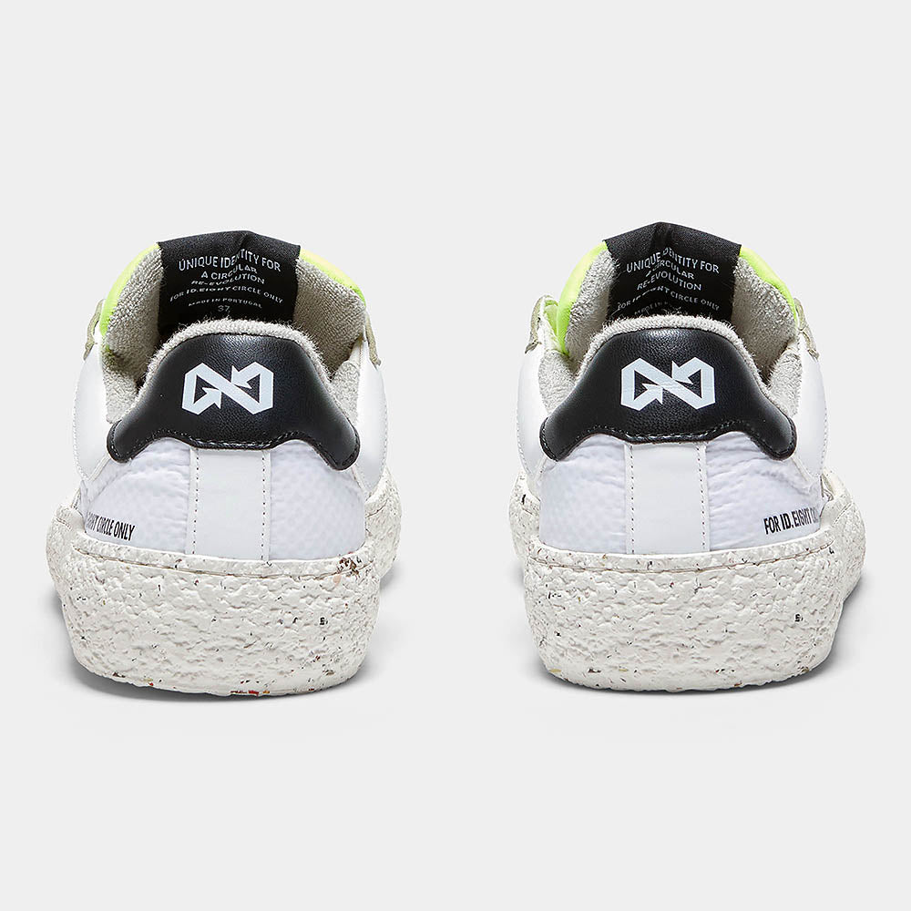 id-eight-uriduri-white-crinkle-vegane-sneaker-wei-neon image 7