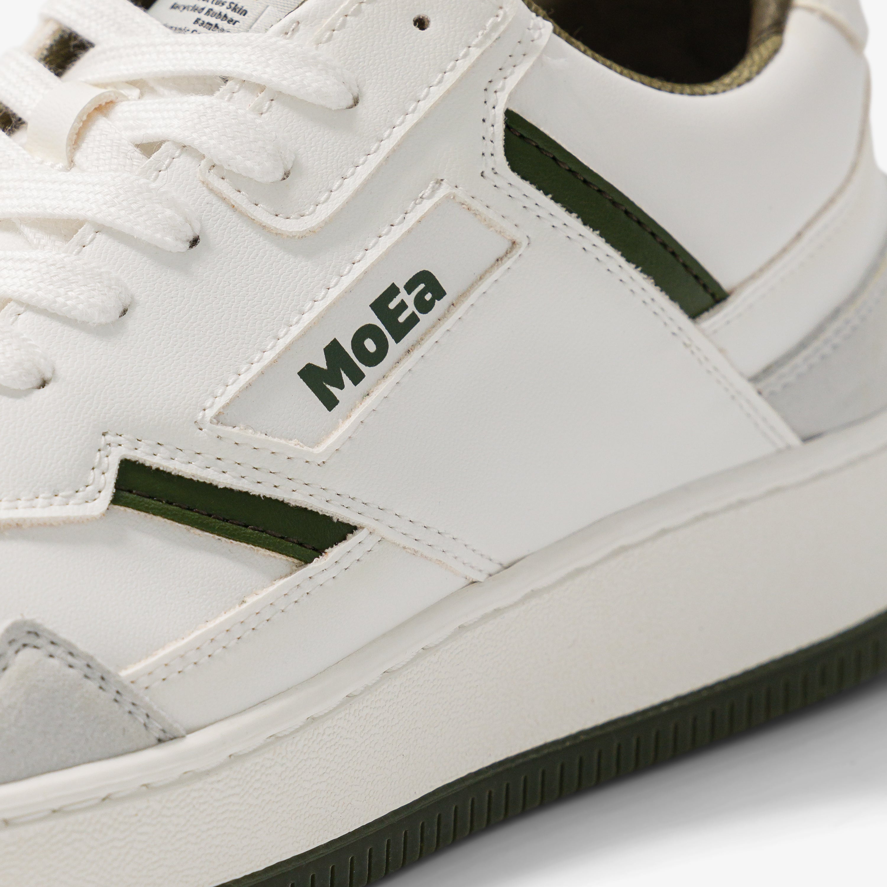 moea-gen1-cactus-white-green-suede-vegane-sneaker image 5