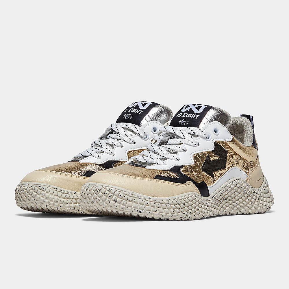id-eight-hana-gold-vegan-sneaker-laminiert image 4