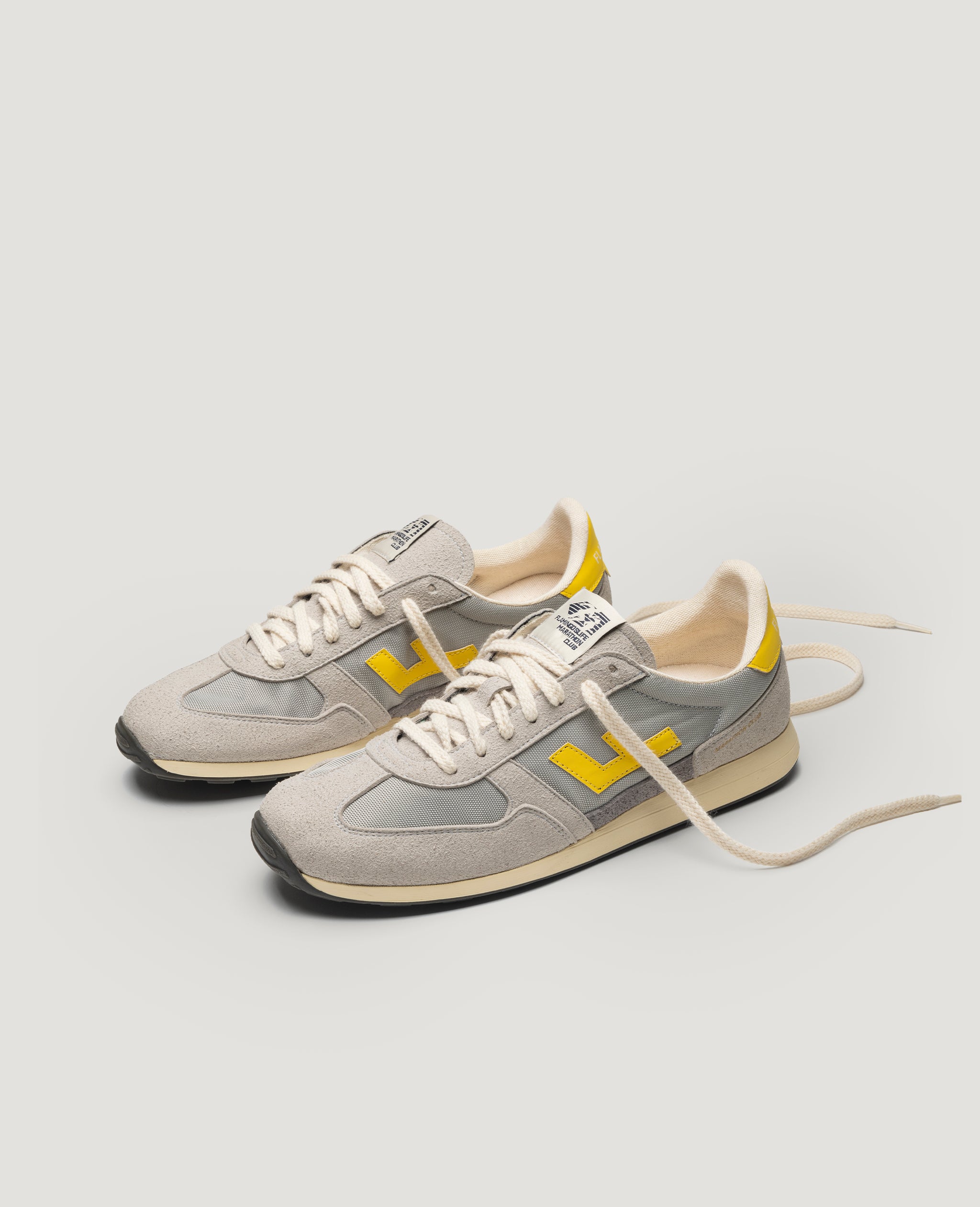 flamingos-life-marathon-club-vegane-sneaker-gray-lemon image 2
