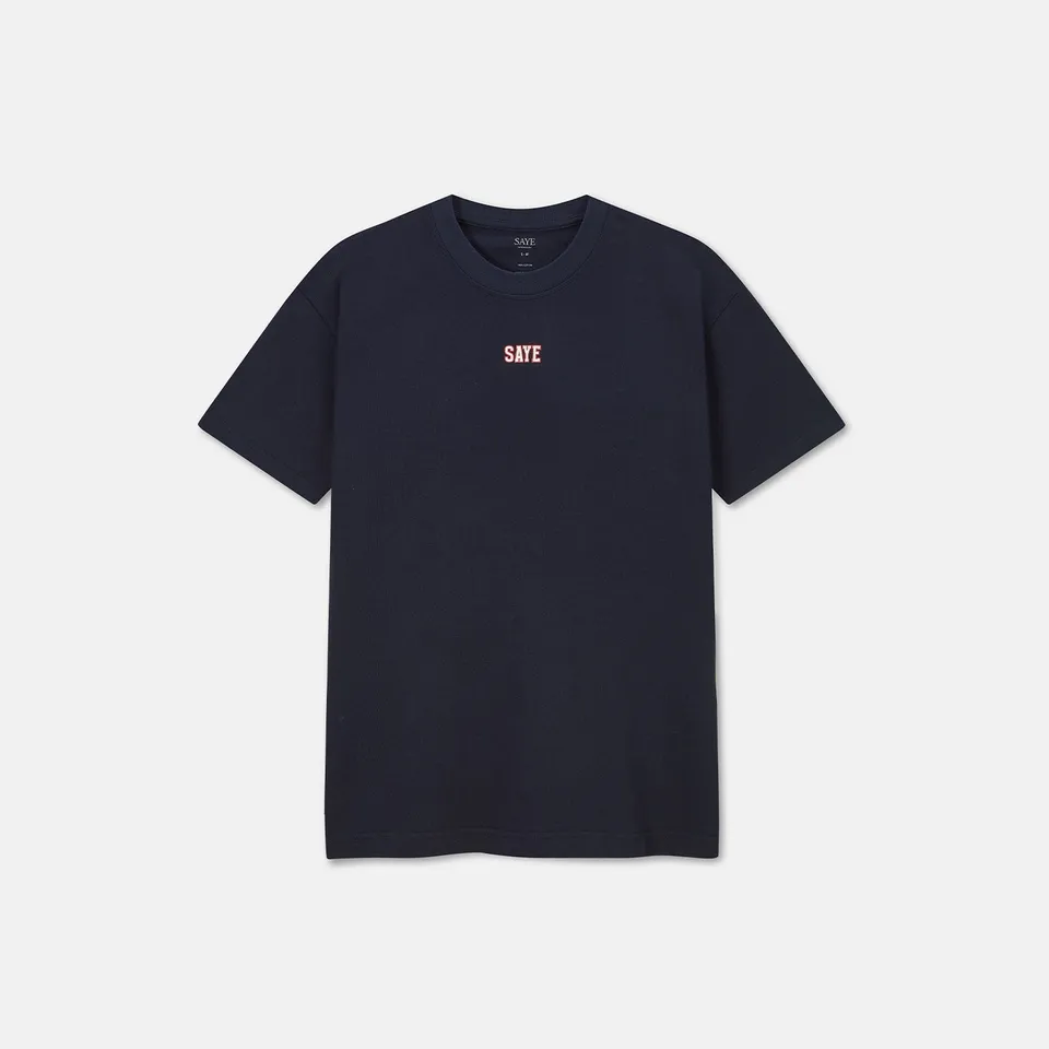saye-born-in-poblenou-t-shirt-midnight-unisex image 1