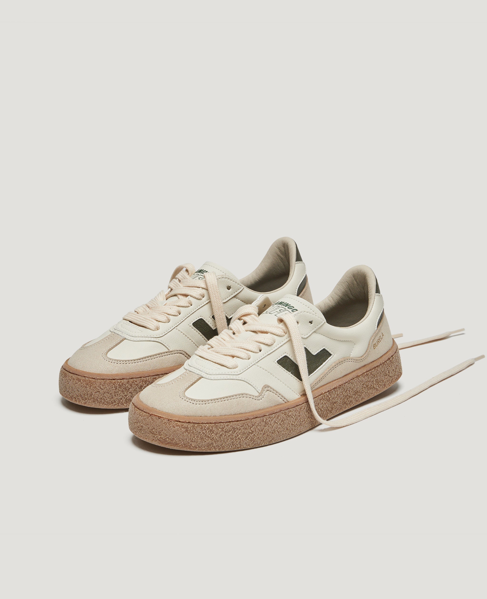 flamingos-life-burela-bold-vegane-sneaker-olive image 2