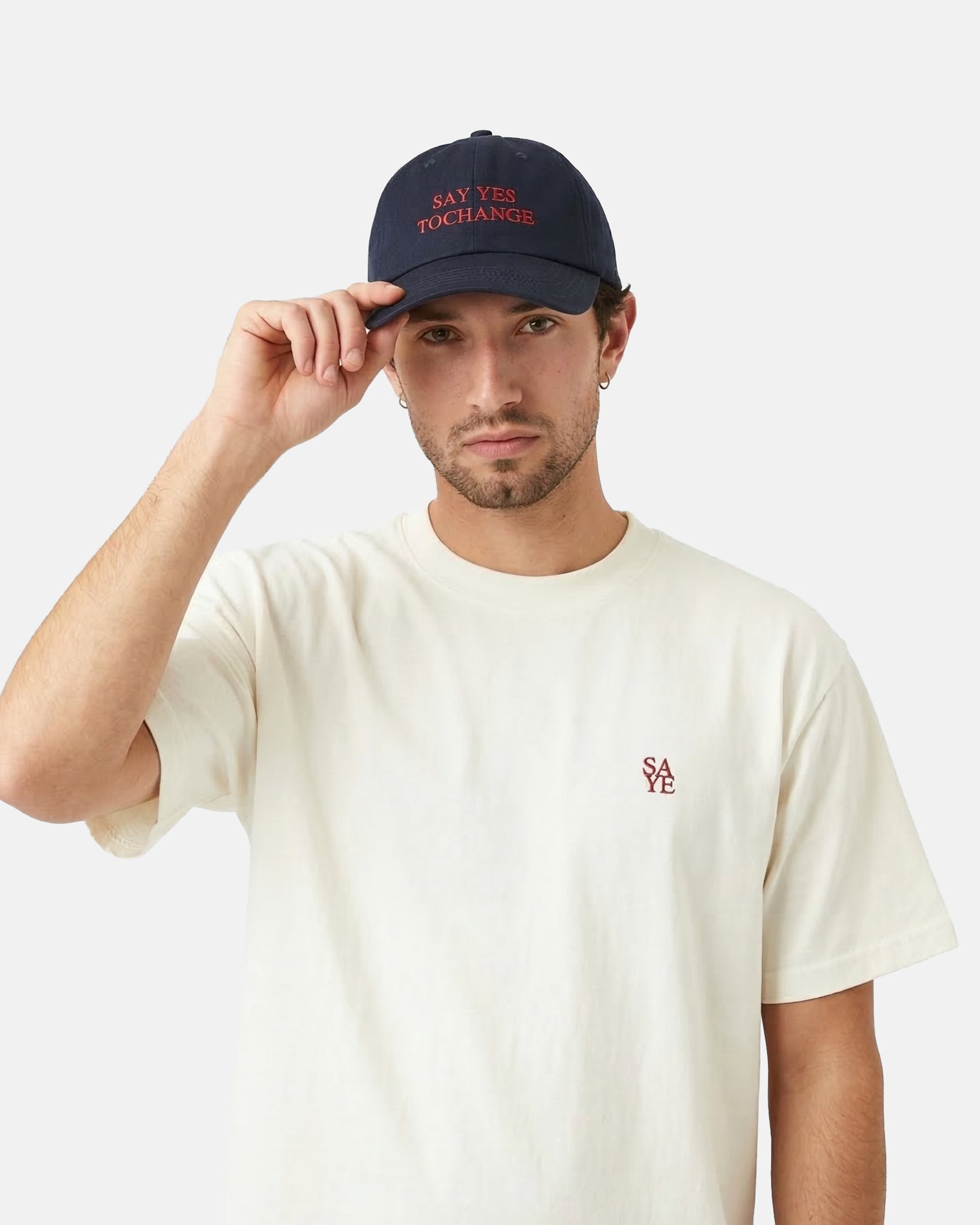 saye-say-yes-to-change-cap-navy image 5