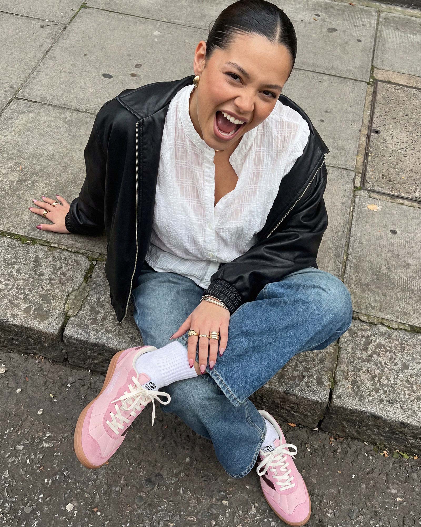 moea-flow-vegane-sneaker-pink-wine-corn image 3