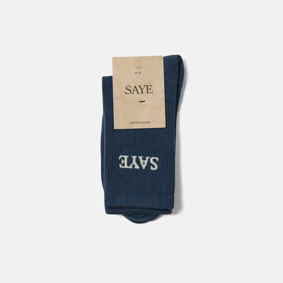 saye-mid-crew-everyday-socks-blau image 1