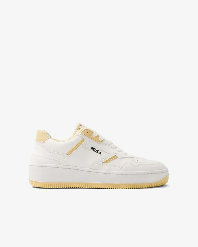 moea-gen1-pineapple-light-yellow-vegan-sneaker image 1