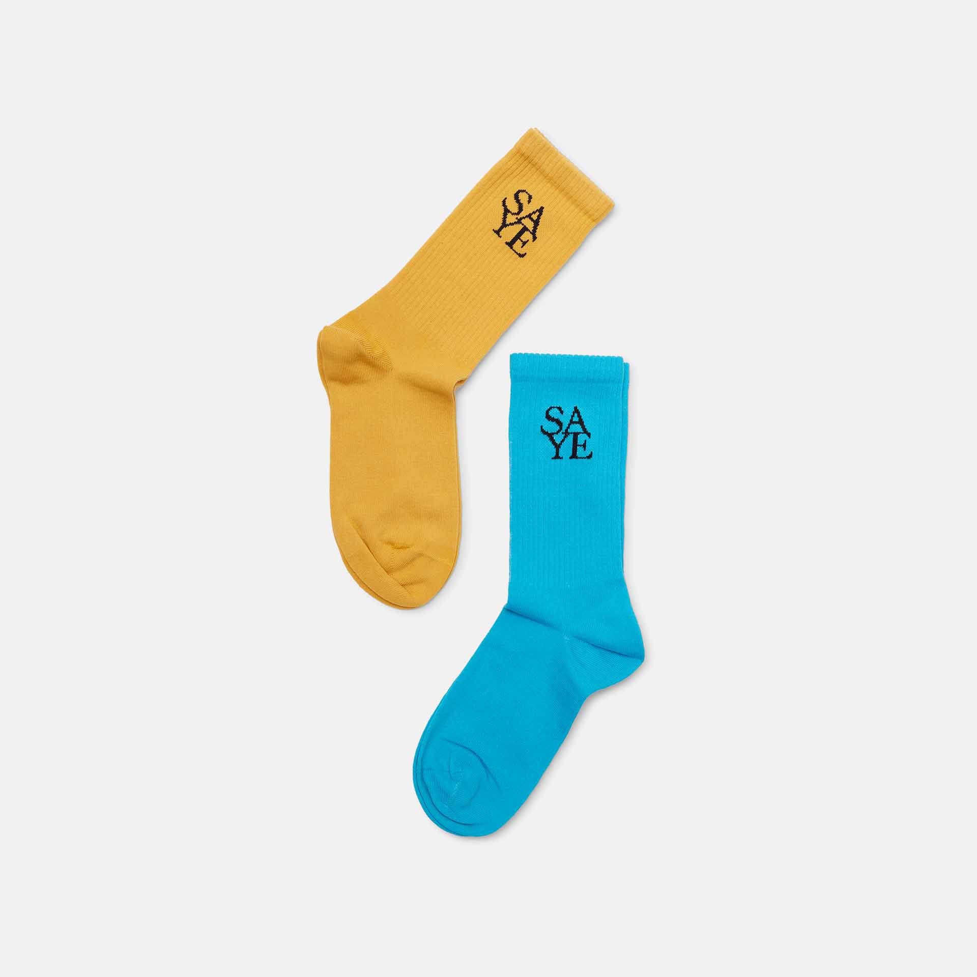 saye-crew-everyday-socken-2er-pack-blue-mustard image 3