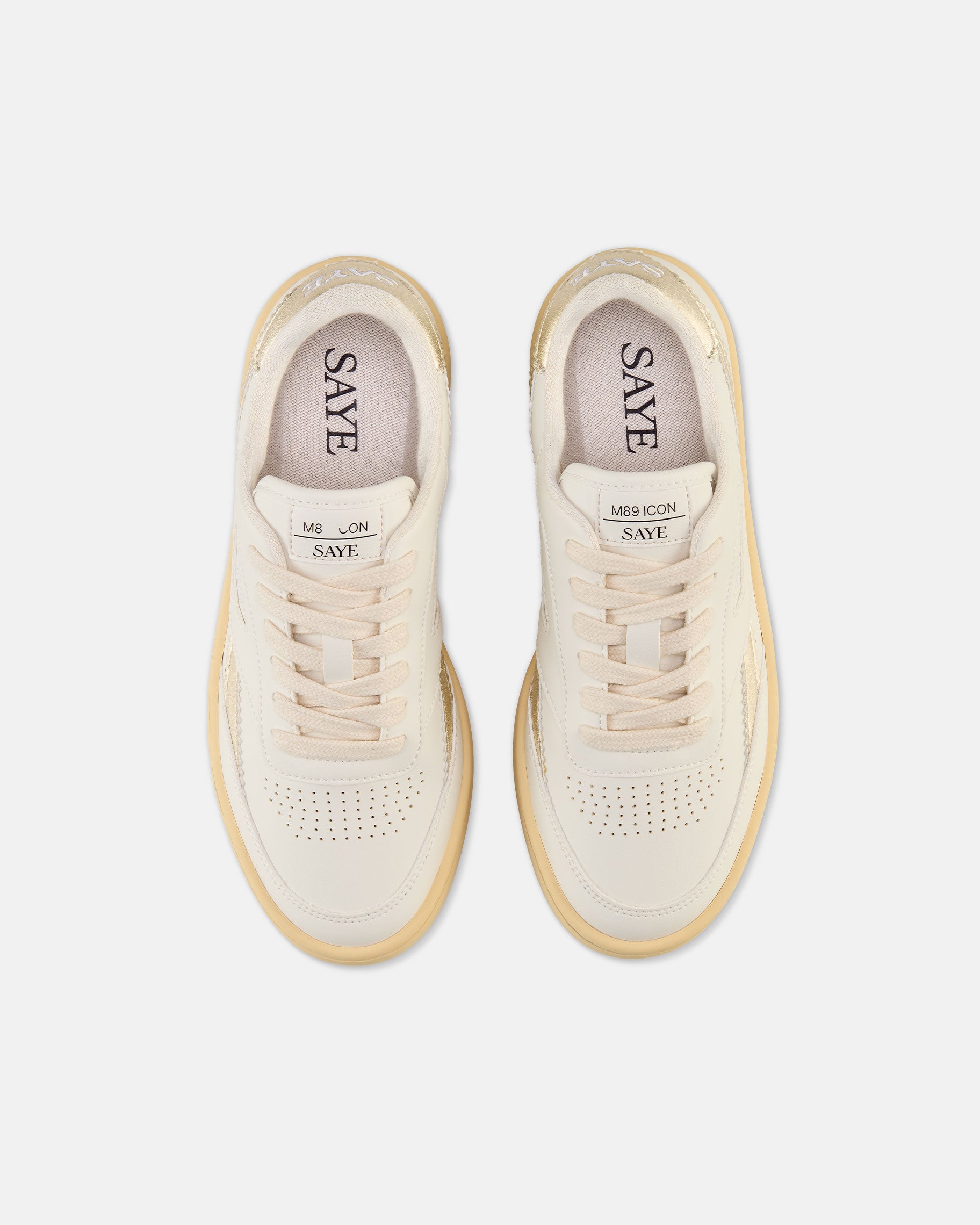 saye-m89-icon-vegane-retro-sneaker-metallic-gold image 5