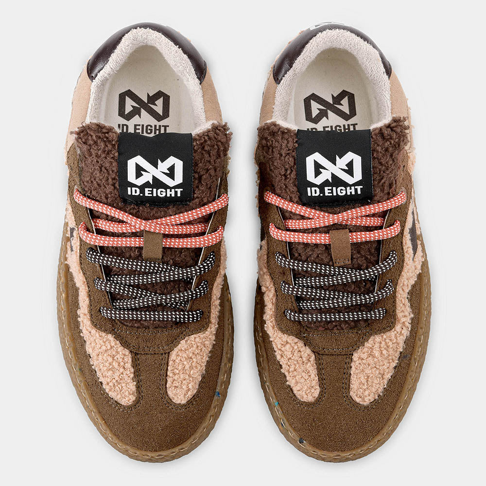 id-eight-uriduri-teddy-brown-vegane-sneaker image 3