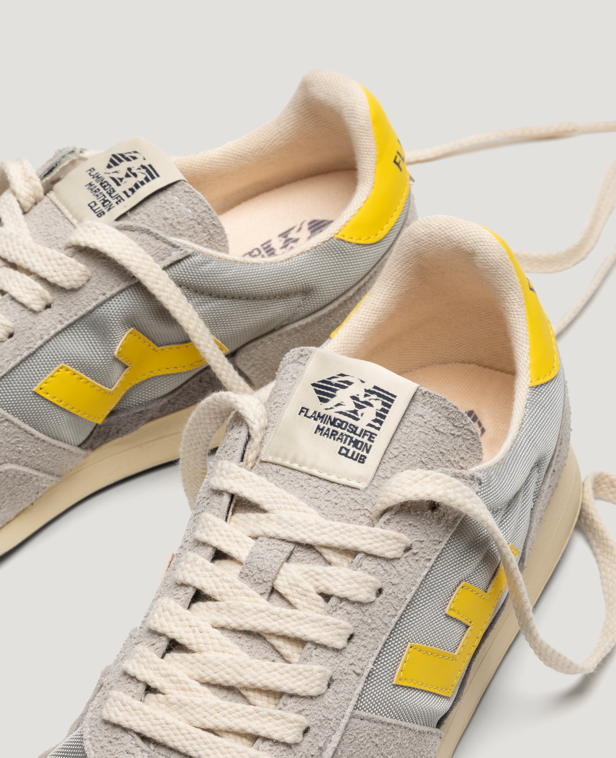 flamingos-life-marathon-club-vegane-sneaker-gray-lemon image 3