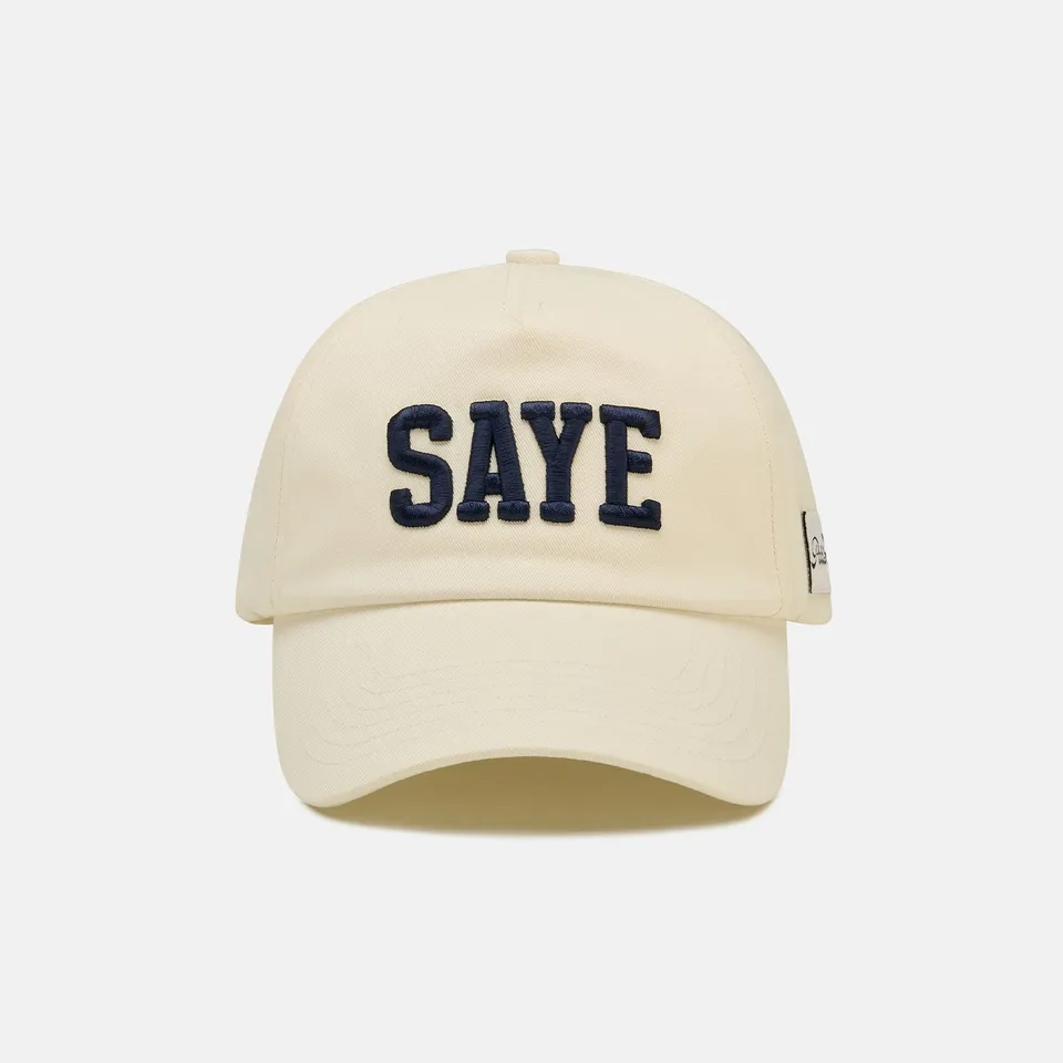 saye-born-in-poblenou-5-panel-cap-white image 1