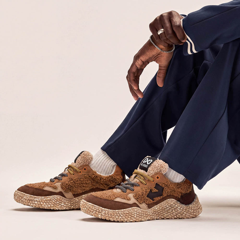 id-eight-hana-teddy-toffee-vegane-pl-sch-sneaker image 2