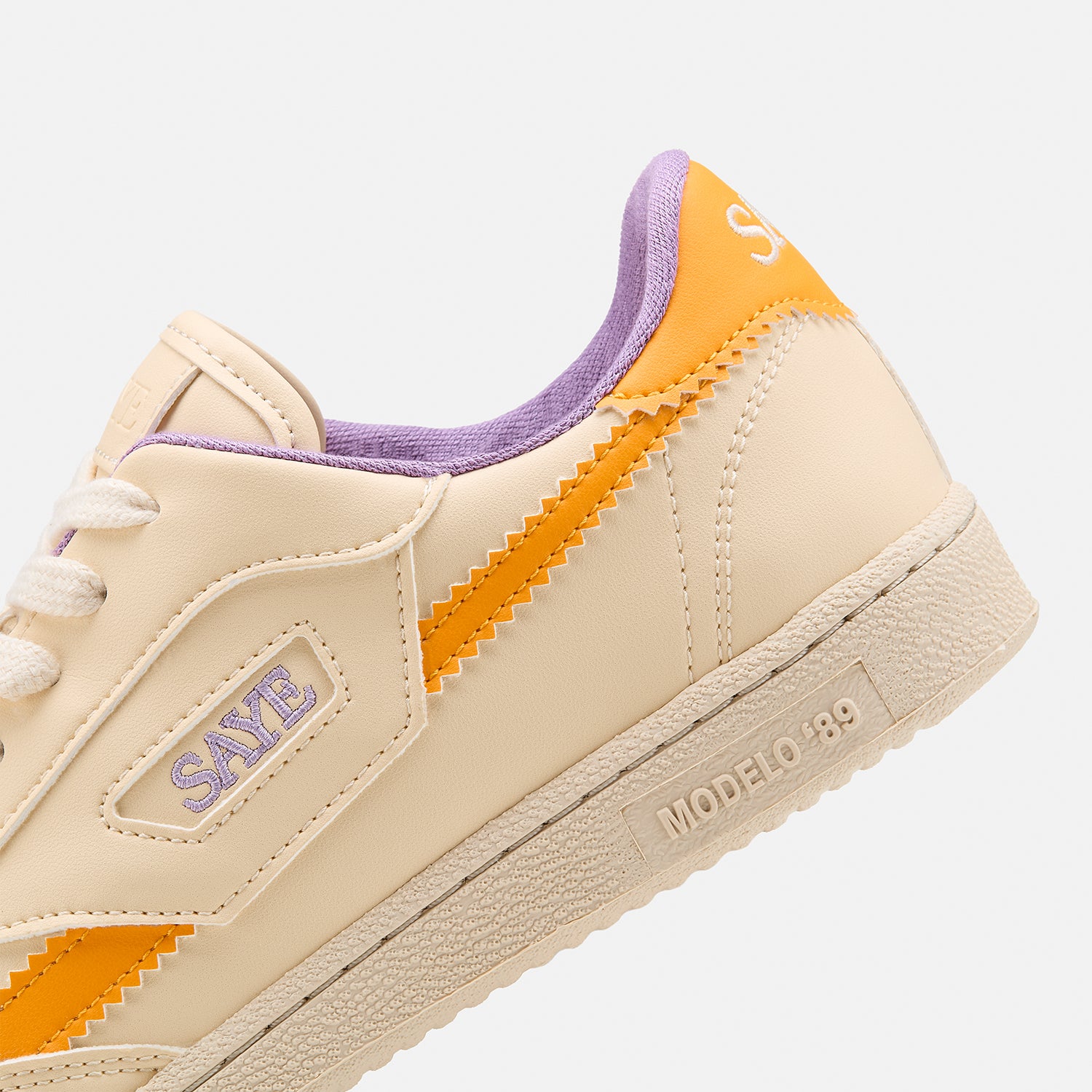saye-m89-icon-veganer-retro-sneaker-vanilla-tangerine image 6