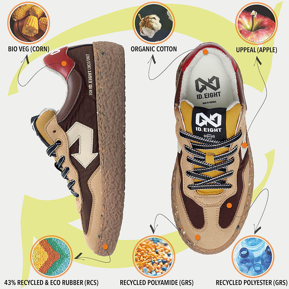 id-eight-uriduri-veganer-sneaker-cocoa image 5