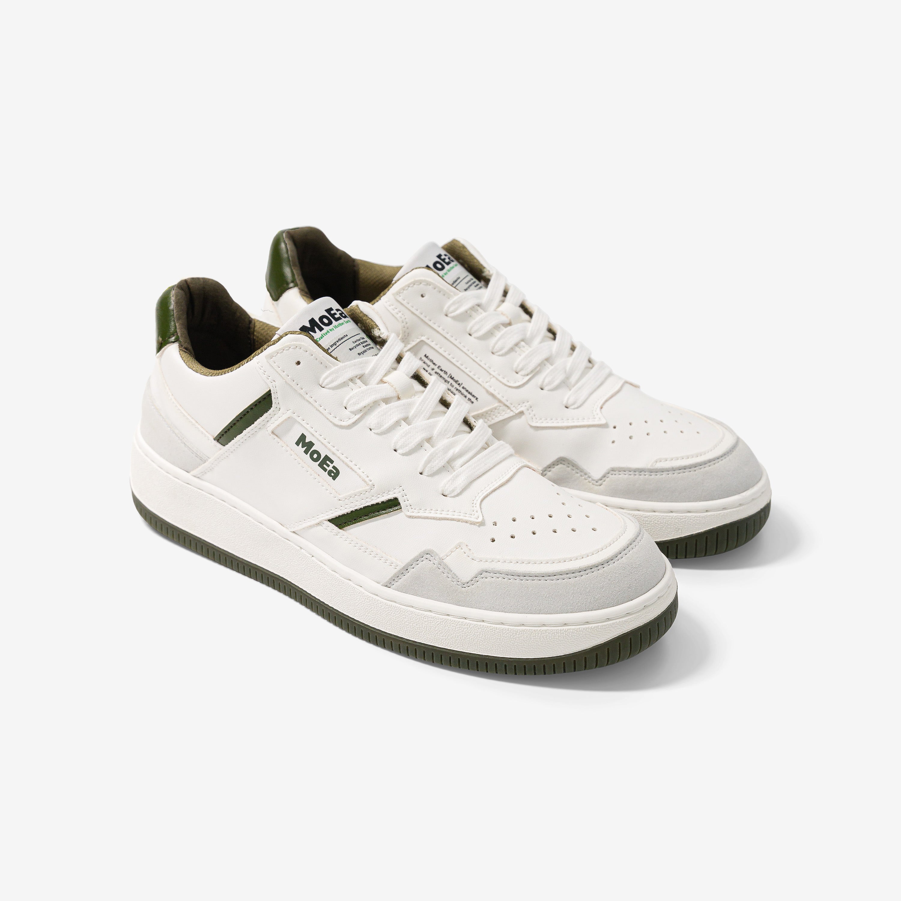 moea-gen1-cactus-white-green-suede-vegane-sneaker image 2