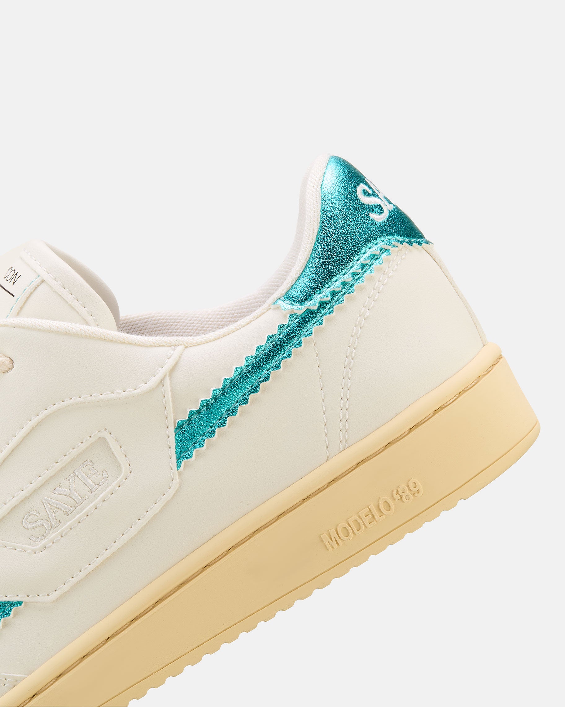 saye-m89-icon-retro-sneaker-metallic-acqua image 6