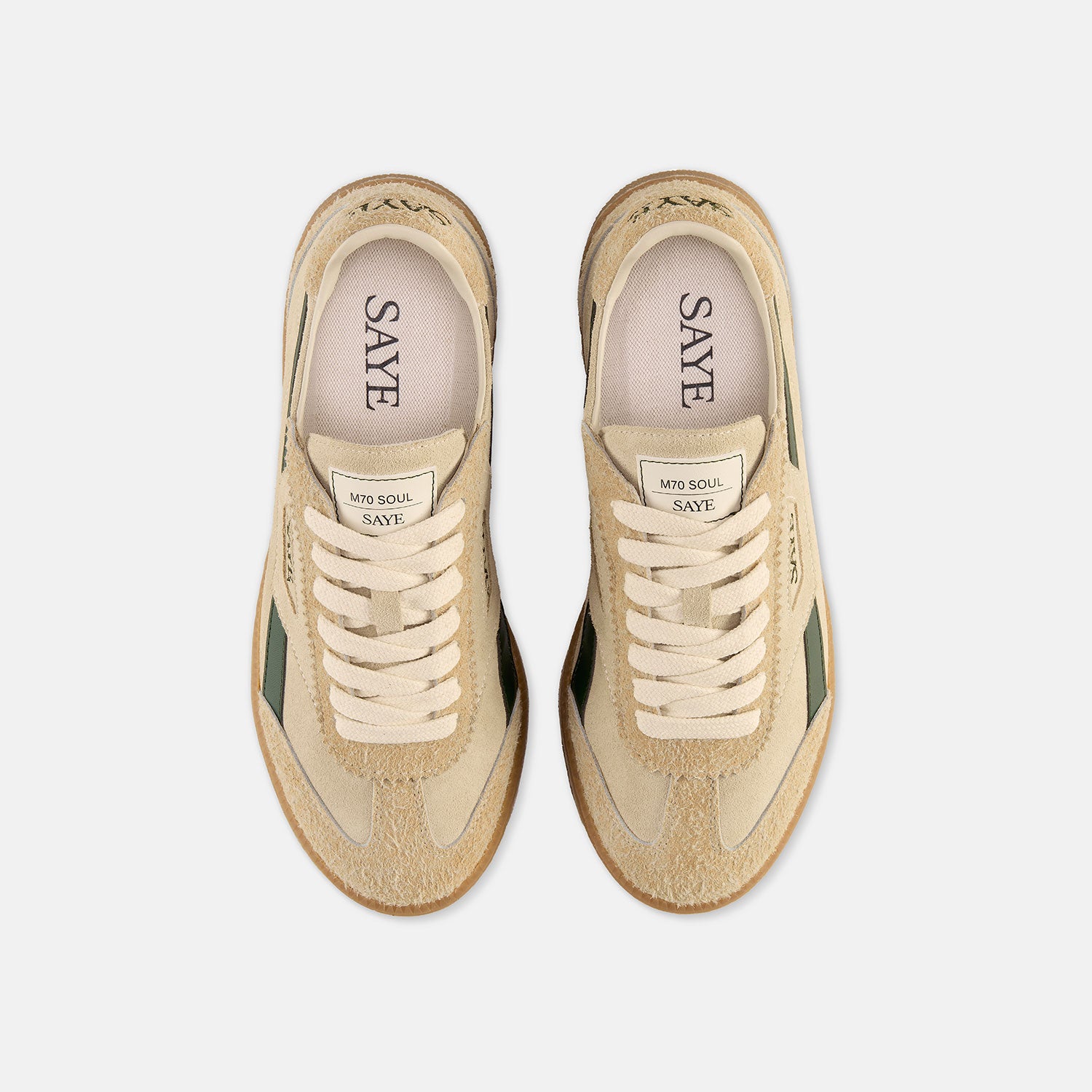 saye-m70-soul-sneaker-sand-forest-unisex image 4