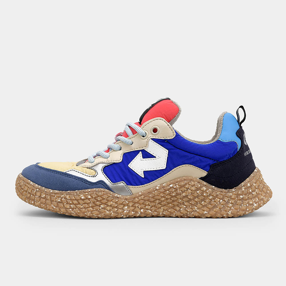 id-eight-hana-electric-mix-vegane-sneaker-blau-gelb image 1