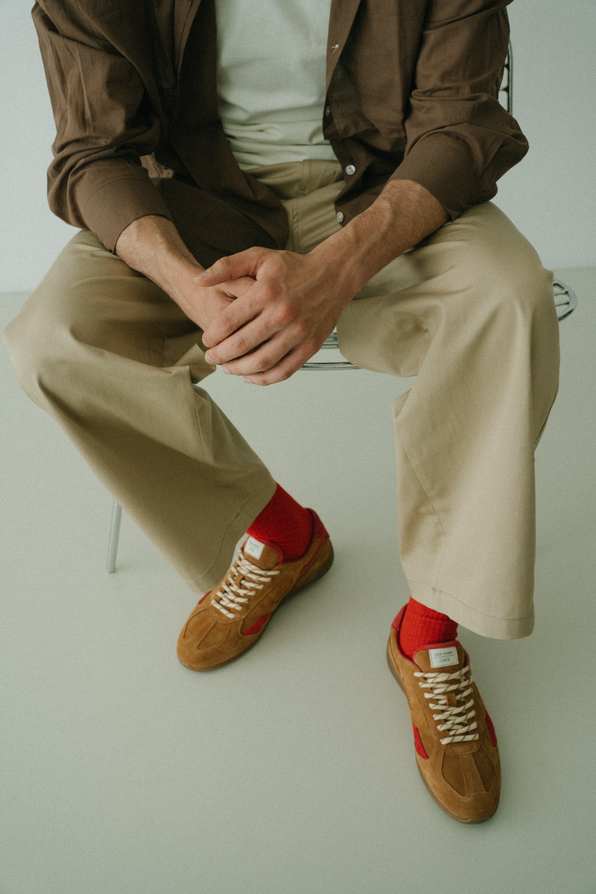 saye-m26-dawn-vegane-sneaker-camel-suede image 5