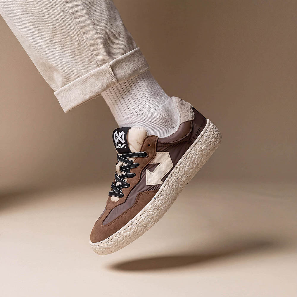 id-eight-uriduri-hazelnut-veganer-sneaker-braun image 2