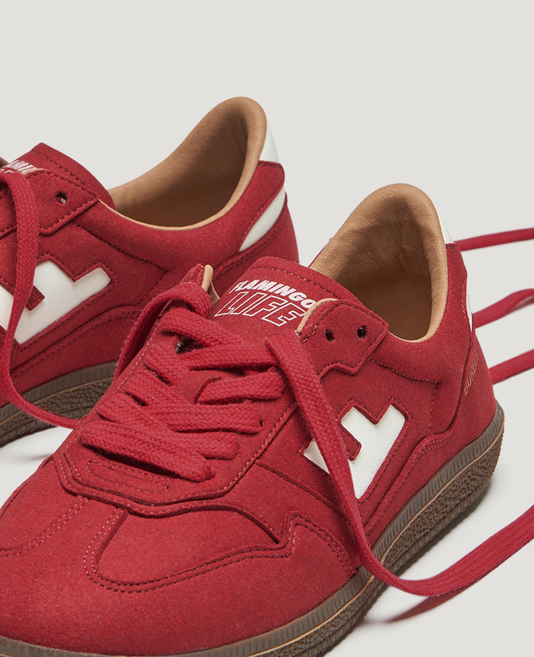 flamingos-life-burela-slim-cherry-vegane-sneaker image 3