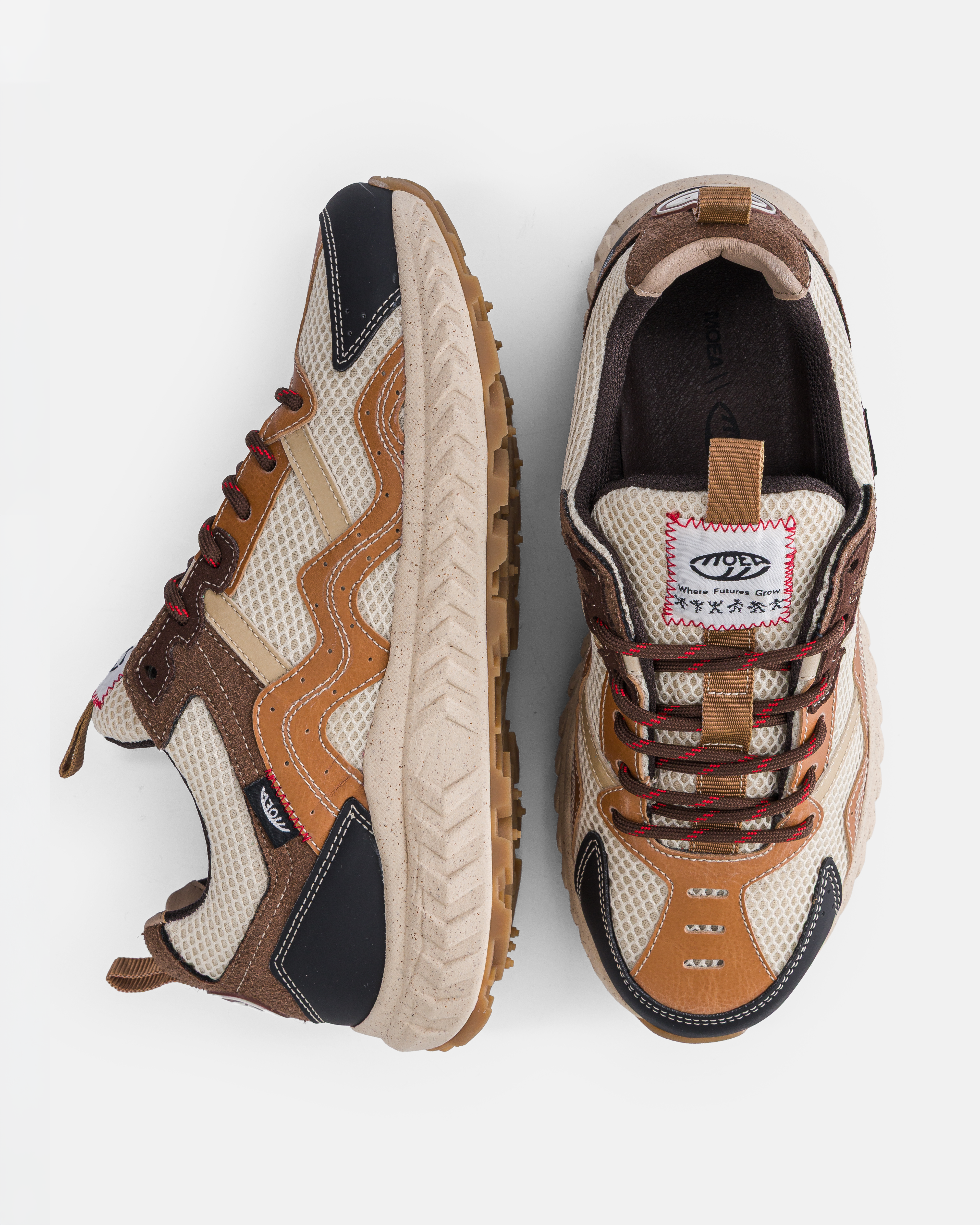moea-dune-beige-brown-corn-vegane-sneaker image 2
