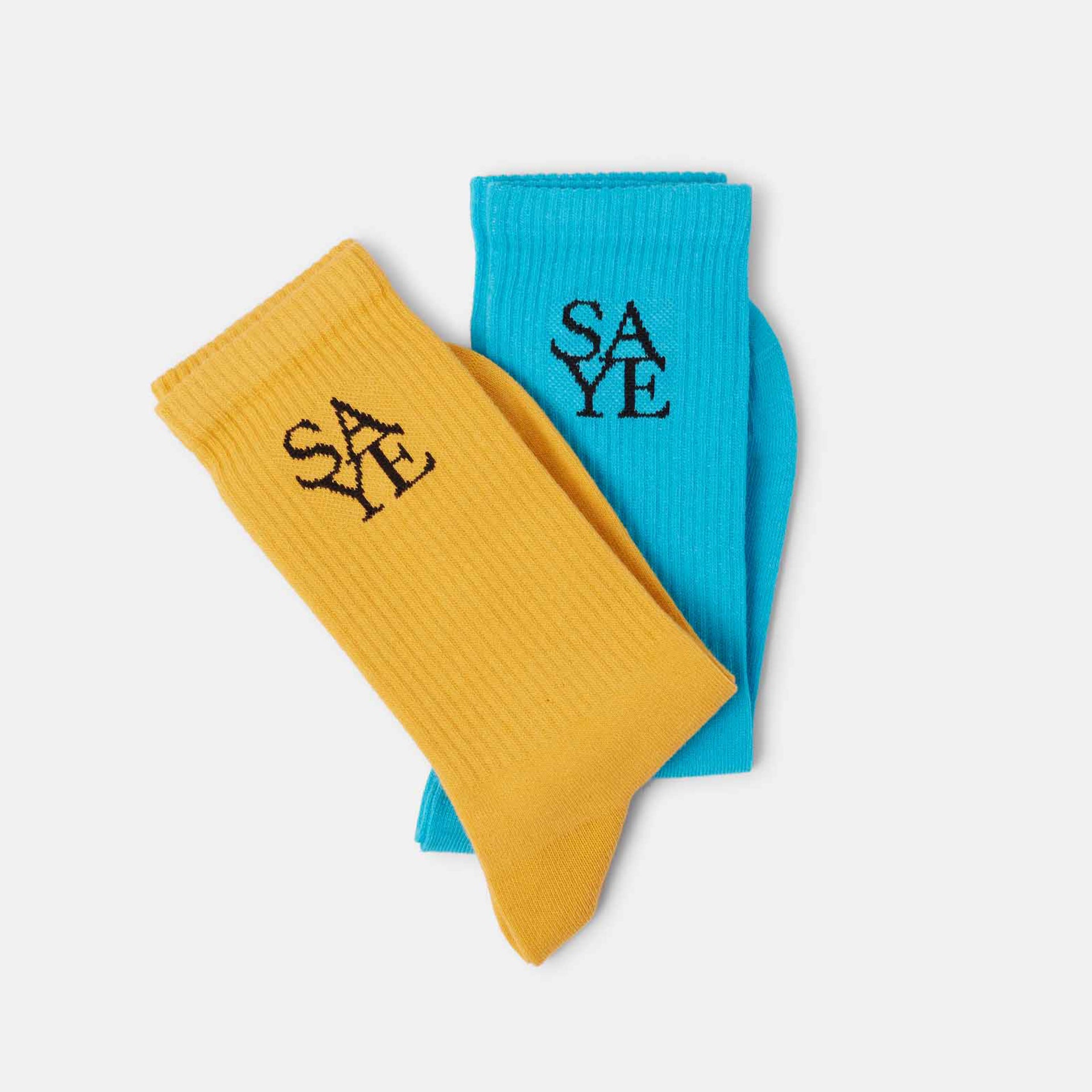 saye-crew-everyday-socken-2er-pack-blue-mustard image 2