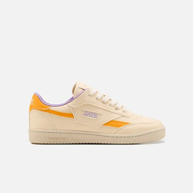saye-m89-icon-veganer-retro-sneaker-vanilla-tangerine image 1