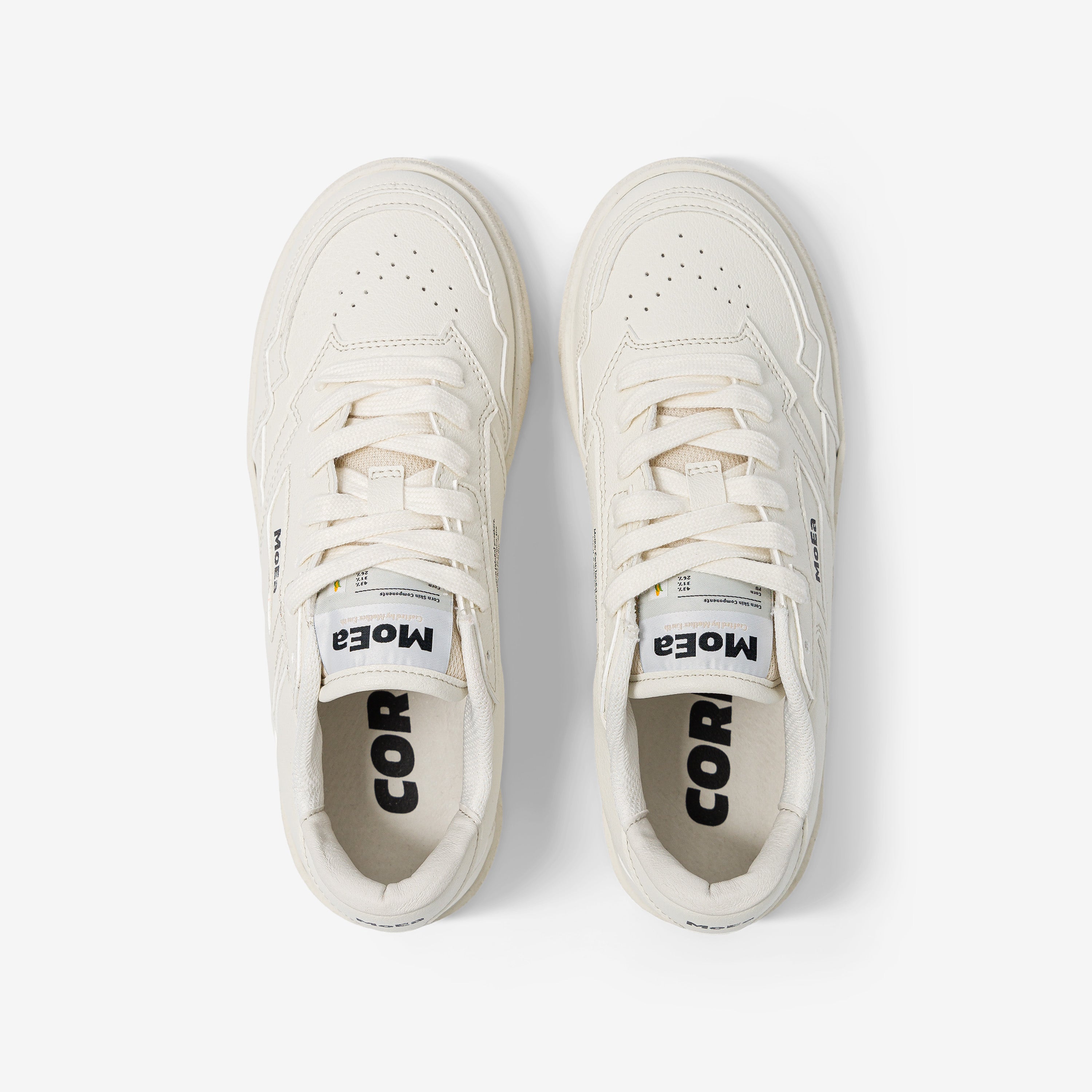 moea-gen9-vegane-sneaker-corn-pure-white-grained image 4