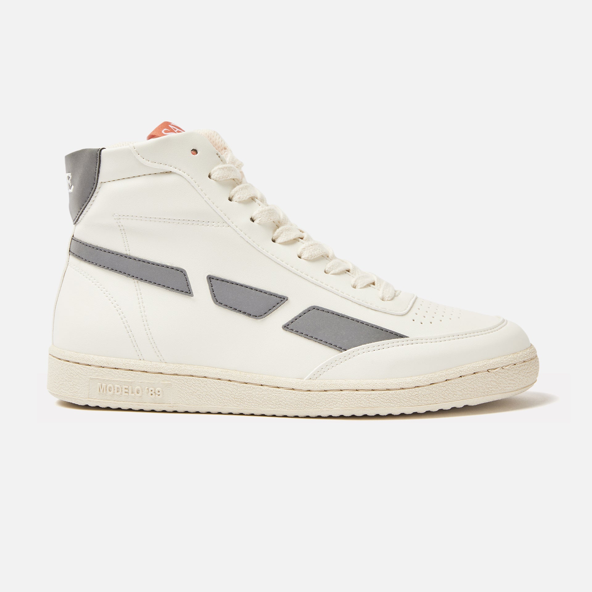 saye-m89-high-biker-reflective-grey-vegane-high-top-sneaker image 2