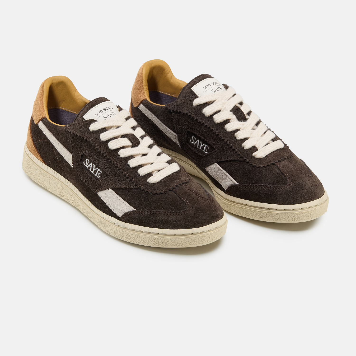 saye-m70-soul-ebony-caramel-retro-court-sneaker image 3