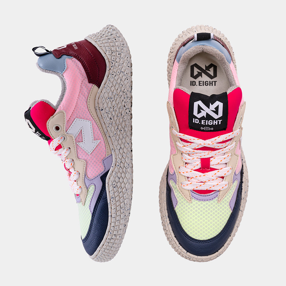 id-eight-hana-mix-orange-veganer-sneaker-orange-mix-bunt image 2
