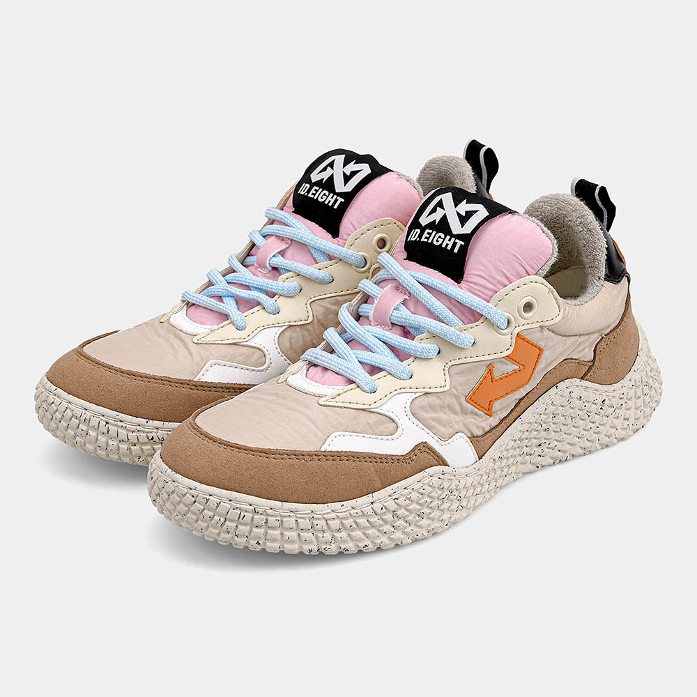 id-eight-hana-toasted-apricot-veganer-sneaker-orange-beige-blau image 4