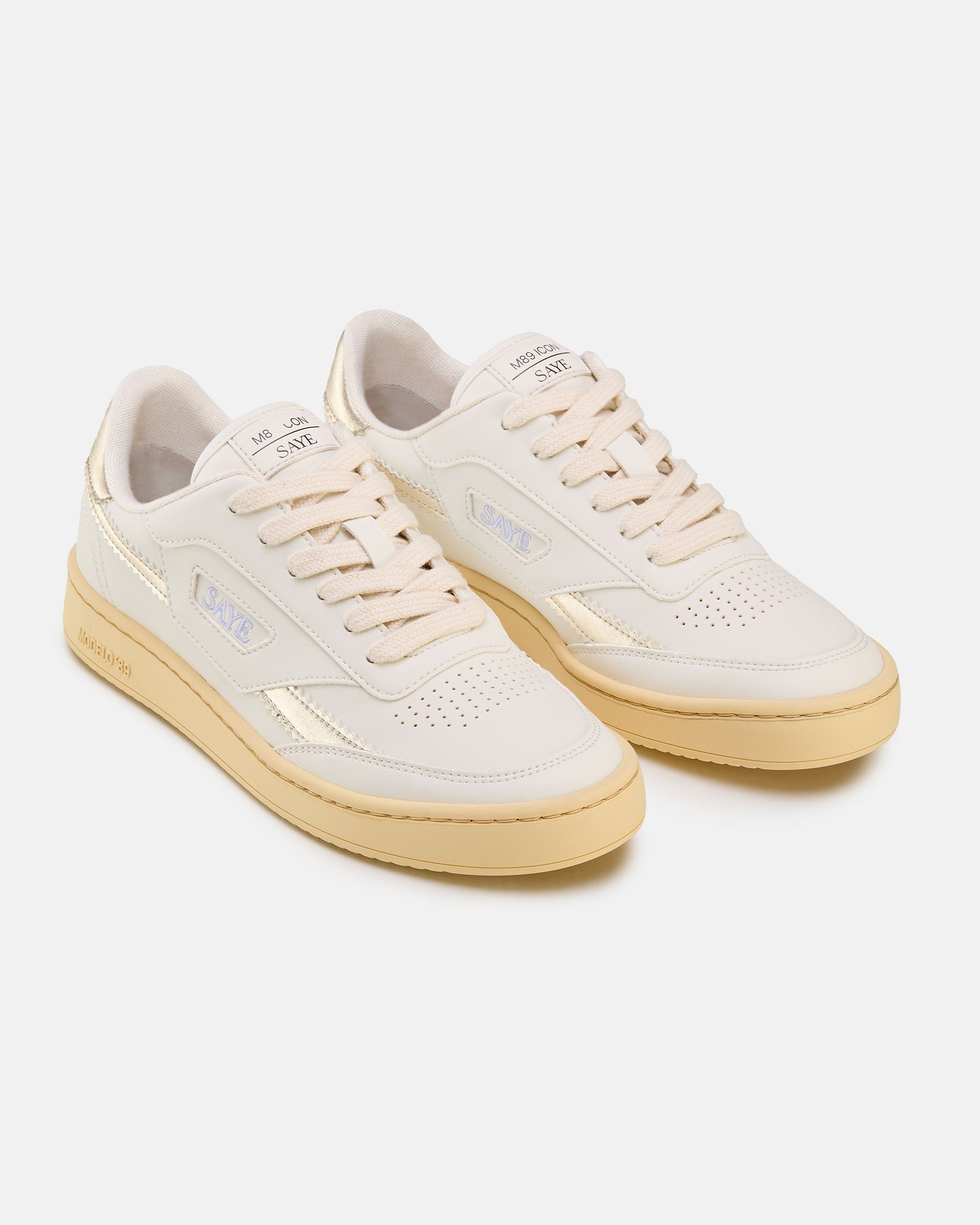 saye-m89-icon-vegane-retro-sneaker-metallic-gold image 3
