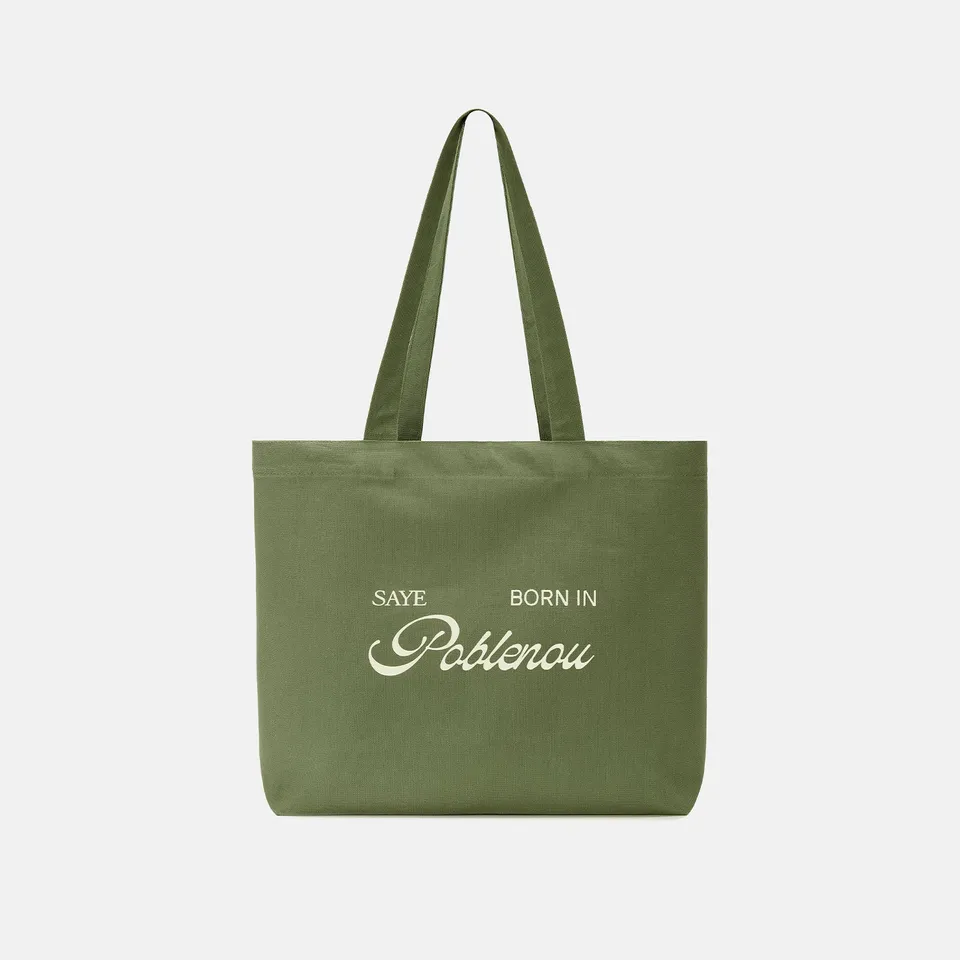 saye-born-in-poblenou-totebag-forest-bio-baumwolle image 1