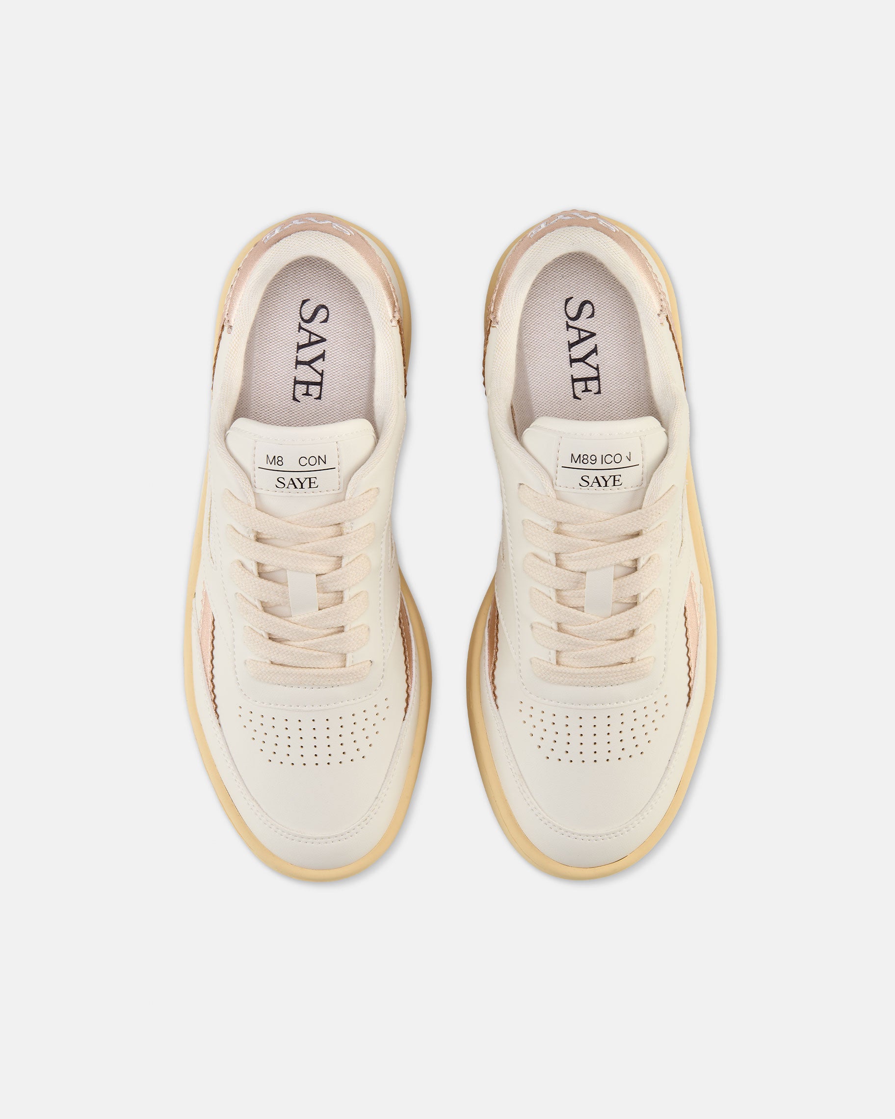 saye-m89-icon-vegane-sneaker-metallic-gum image 5