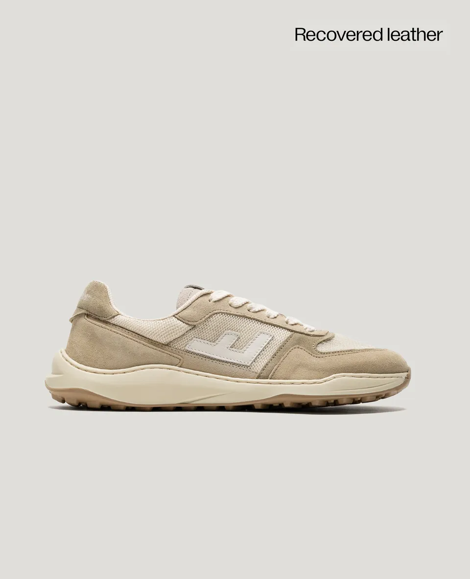 flamingos-life-zero-drop-sand-olive-veganer-barfu-sneaker image 1