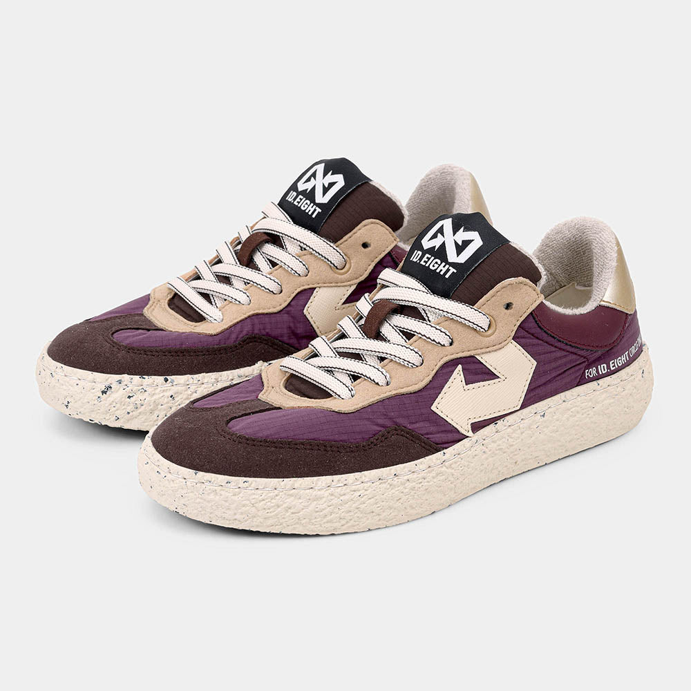 id-eight-uriduri-plum-vegane-sneaker image 4