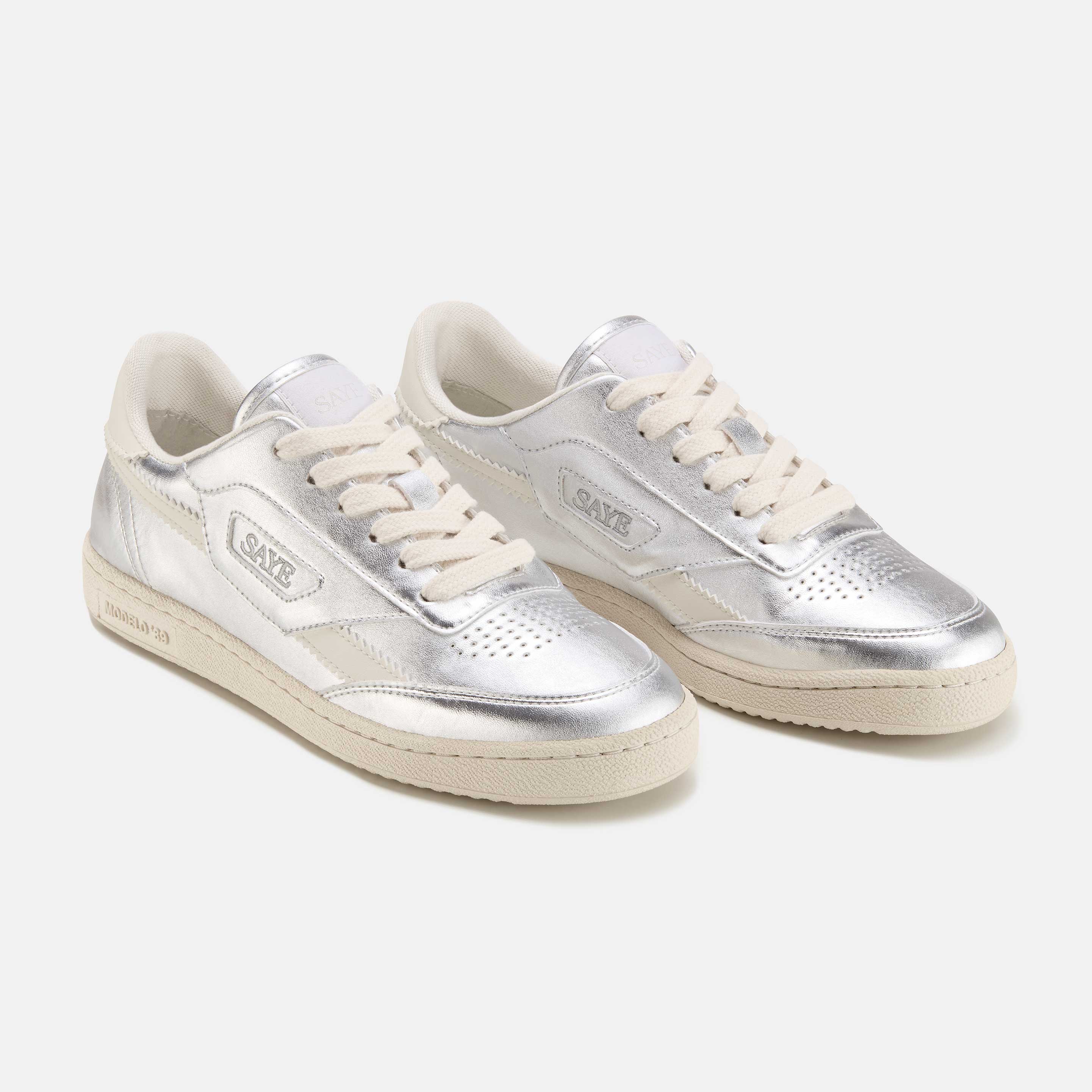 saye-m89-icon-vegane-retro-sneaker-silver image 3