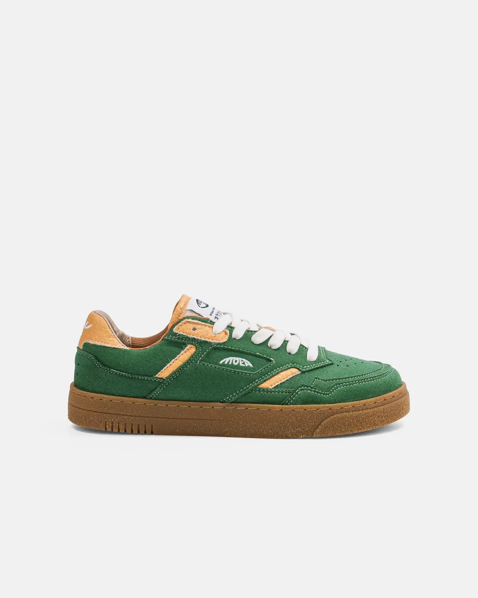 moea-origin-low-vegane-sneaker-green-yellow-pineapple image 1